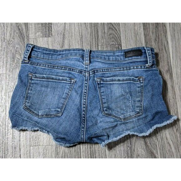 (3/$27) STS Blue Fringe Distressed Jean Shorts - Picture 2 of 11